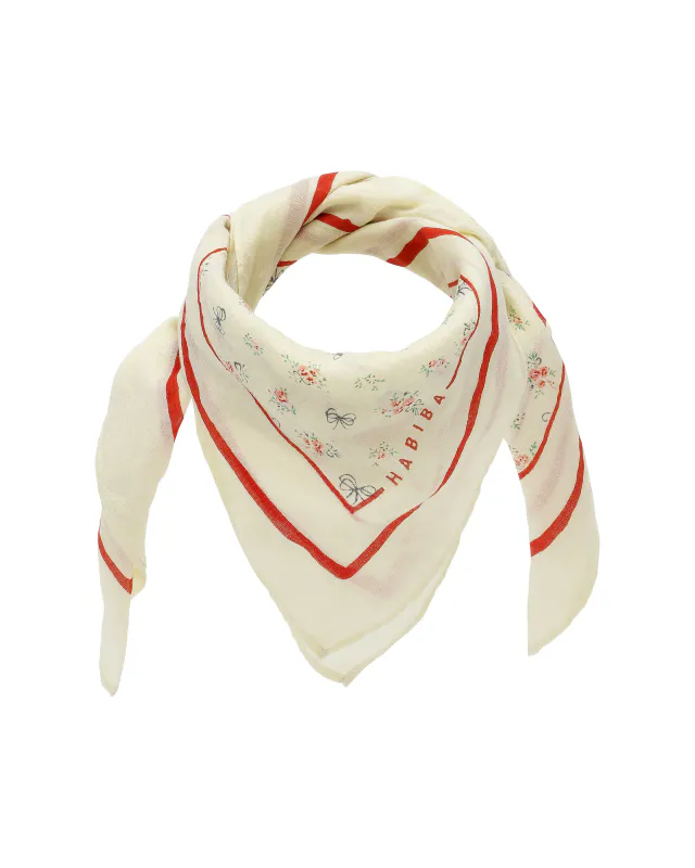 Vanilla - Little bow skjerf