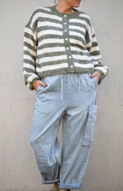 Hovedbilde Grønn/beige - Lux Knit ...