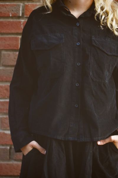 Hovedbilde Sort - Birdie Cord Jakke