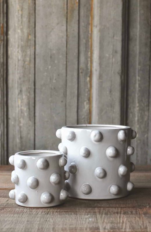 Dot - Keramikk Krukke 13 x 12 cm 