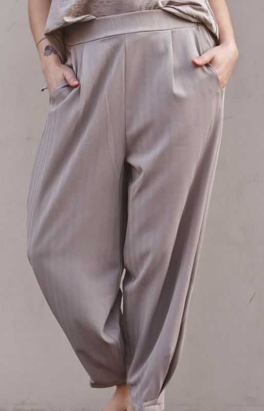Dark Beige - Zelia Bukse