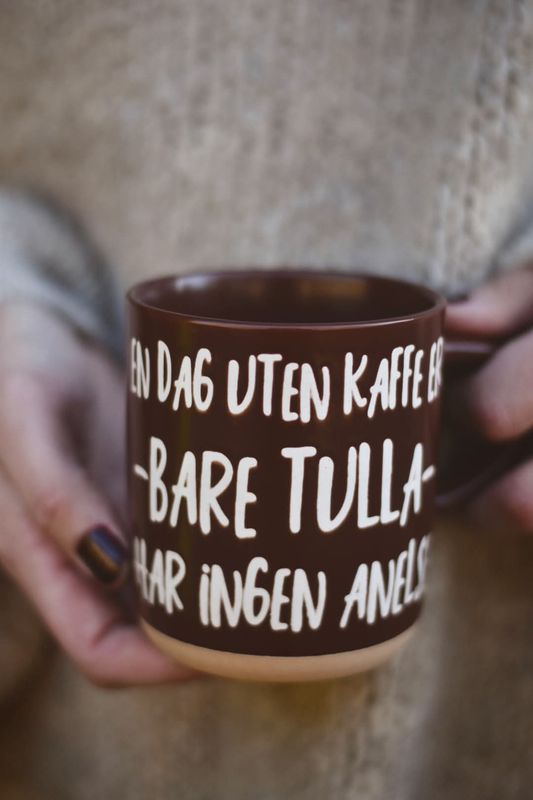«En dag uten kaffe» Krus