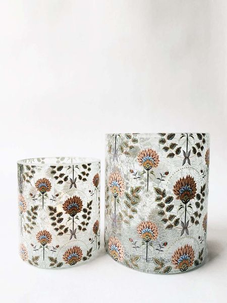 Hovedbilde Grønn/rosa - Krakelert Stort ...