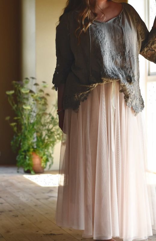 Sand - Tulle Tyllskjørt