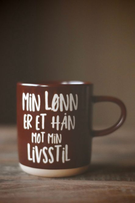 Hovedbilde «Min lønn er et hån» Krus