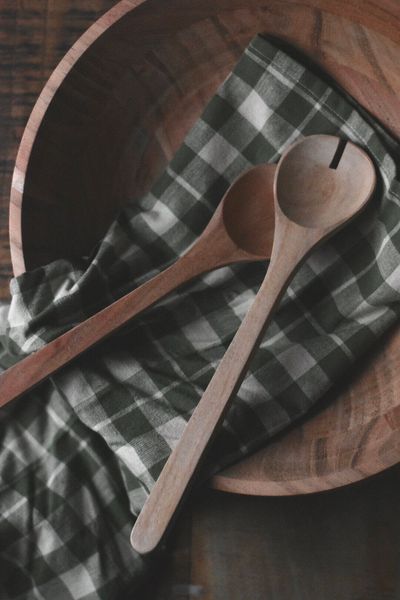 Hovedbilde Natur - Salatbestikk 30 cm