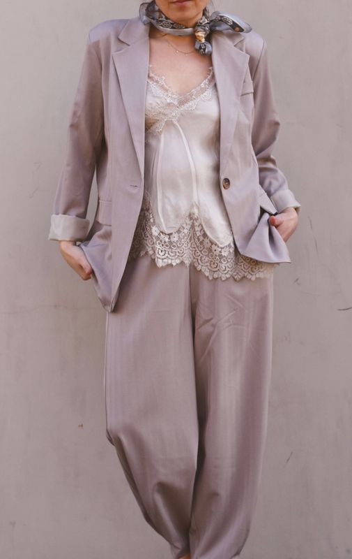 Dark Beige - Majken Blazer