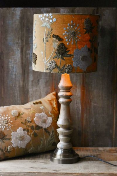 Hovedbilde Sennepsgul - Stor lampeskjerm