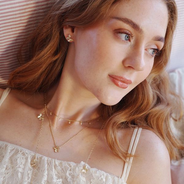 Hovedbilde Gull - Sommerfugl Langt ...