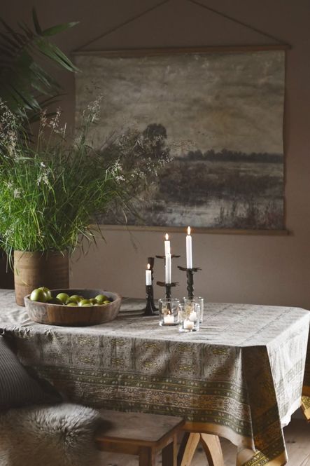 Hovedbilde Landskap med vann på  rull