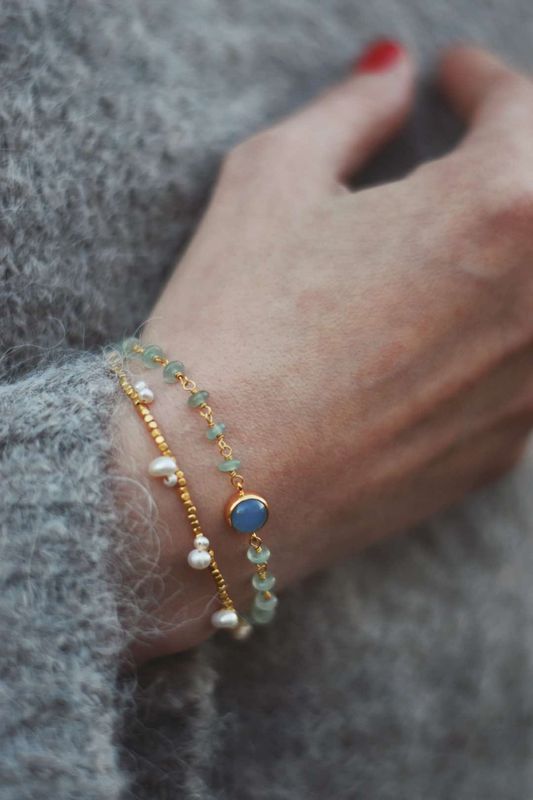 Blå IBU - Armbånd 