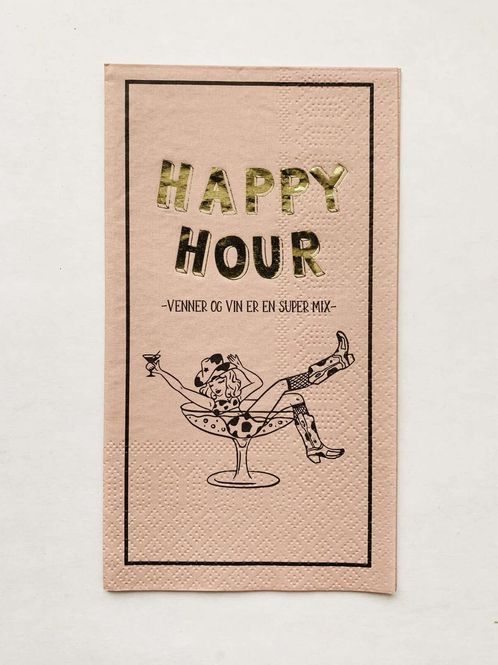 Hovedbilde Happy hour  - Buffet Serviett