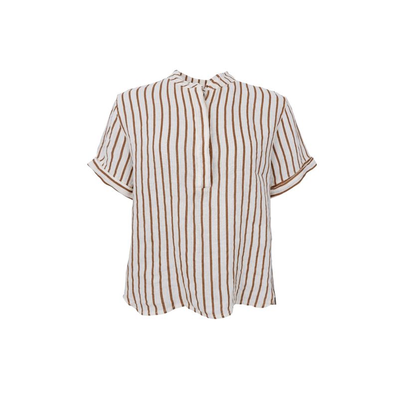 Camel Stripe - Melina Lin Topp