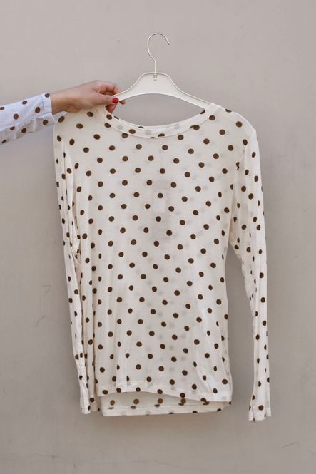 Hovedbilde Krem/Brun - Dot Elissa Genser