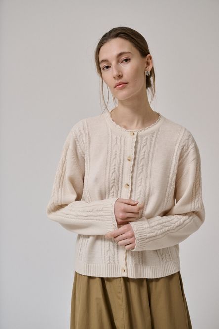 Hovedbilde Hvit - Meadow ls cardigan