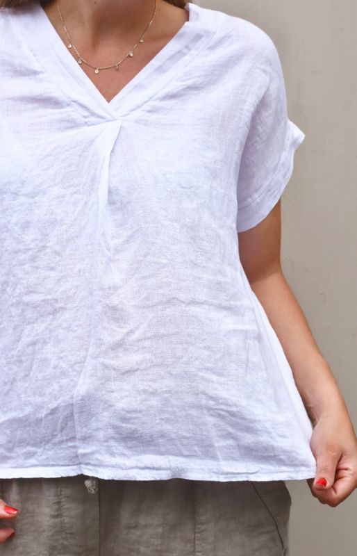 Hvit - Bellissima Bluse