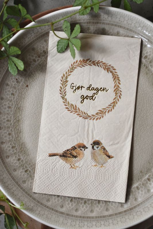 Gjør dagen god - Serviett