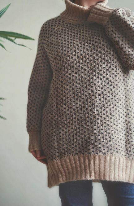 Hovedbilde Beige - Ada Strikkegenser