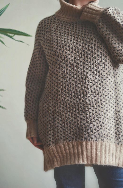 Beige - Ada Strikkegenser