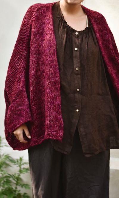 Hovedbilde Mix Vinrød - Monami Cardigan