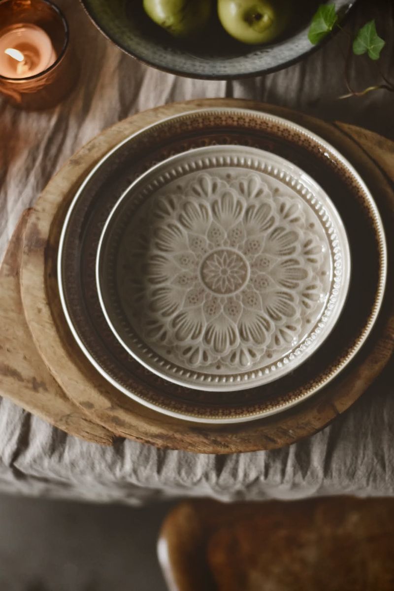 Sand - Valborg Tallerken 20,5 cm