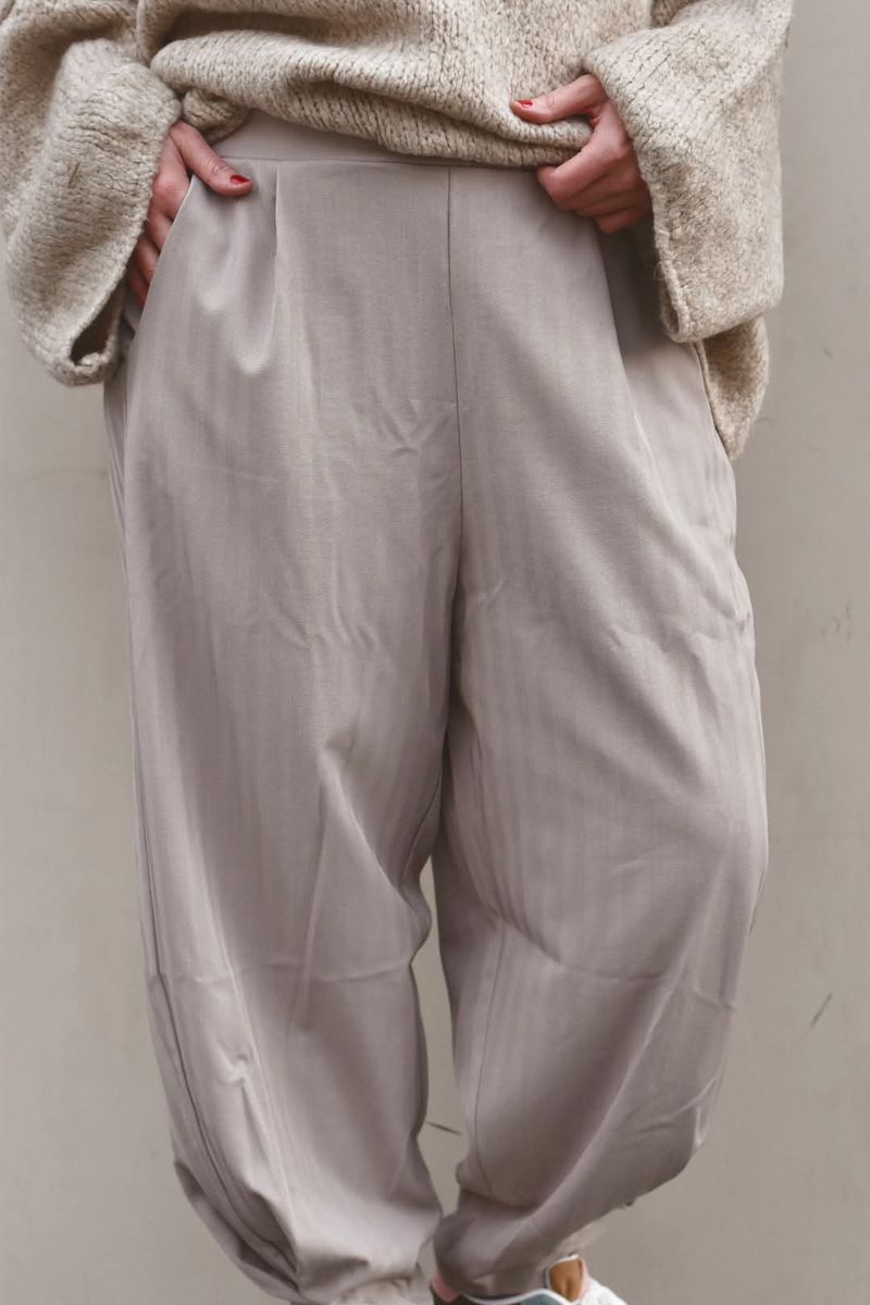 Dark Beige - Zelia Bukse