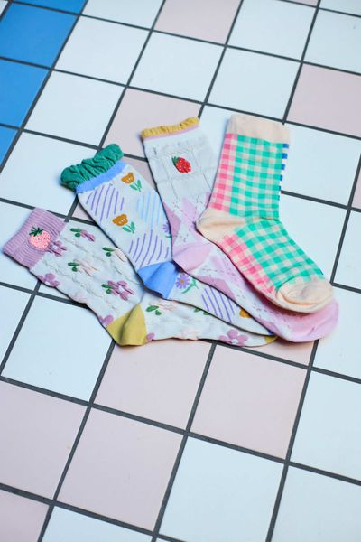 Hovedbilde Rose Yellow - Brynn Sokker