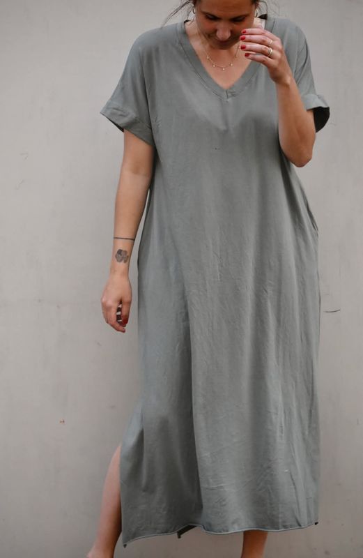 Military - Linna Bomulls Kjole