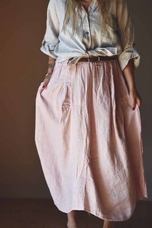 Rosa - Lulu Lin Skjørt