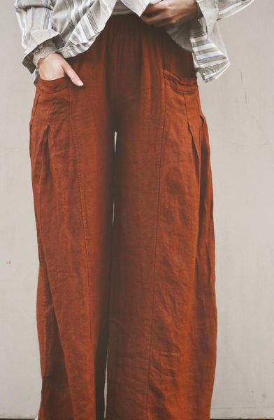 Hovedbilde Tobacco - Loose LIN Bukse