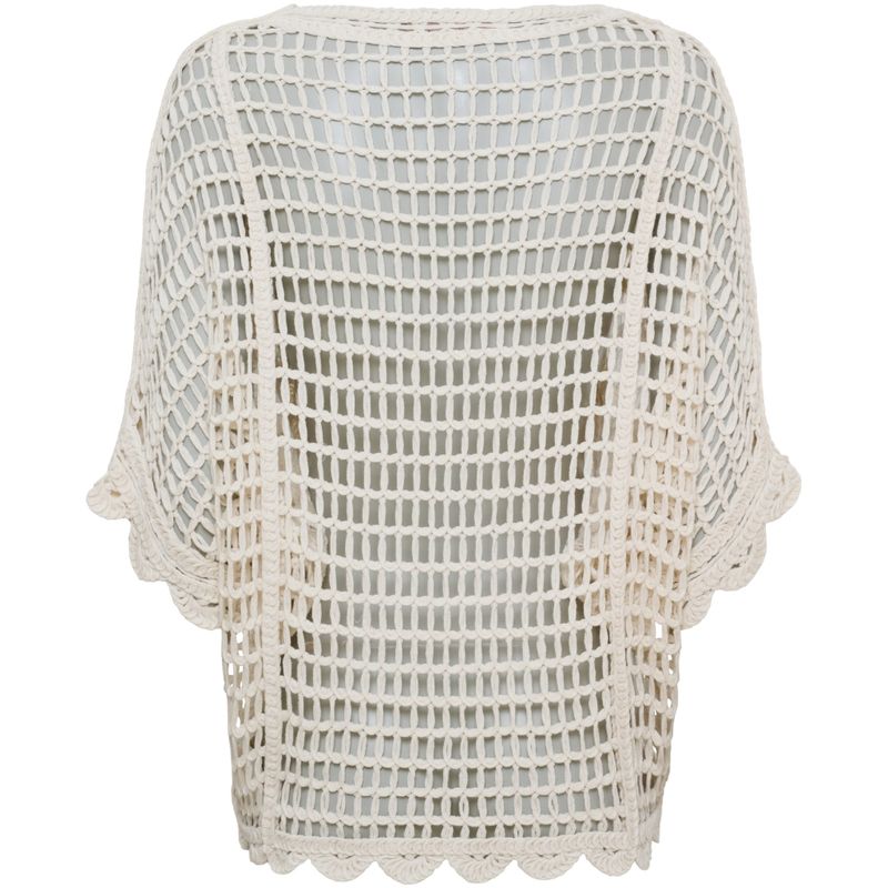 Beige - Sassie Heklet Topp