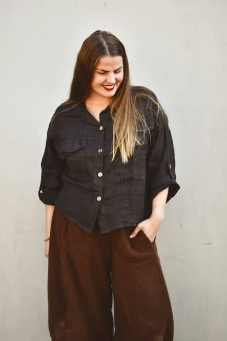 Hovedbilde Mocha - Pino Oversized Lin ...