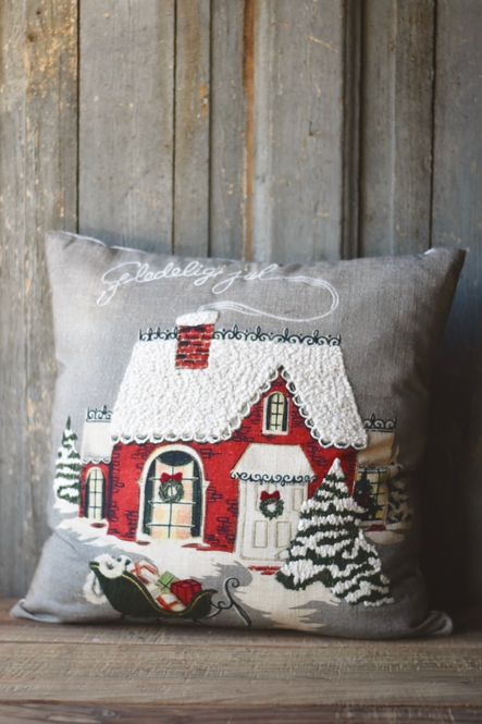 Hovedbilde Putetrekk Brodert «Gledelig ...