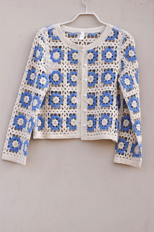 Marina - Yascitova Heklet Cardigan