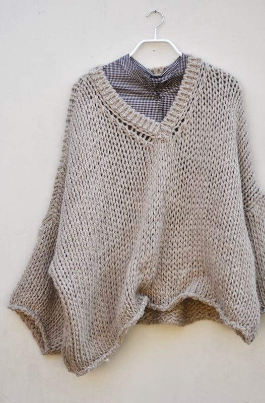 Taupe - Moonlight Strikkegenser