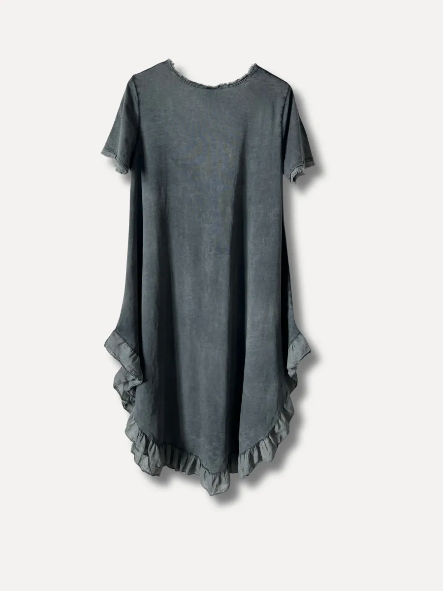 Washed Grey - Summer Swirl Kjole