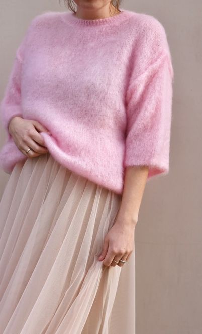 Hovedbilde Rosa - Mohair Genser