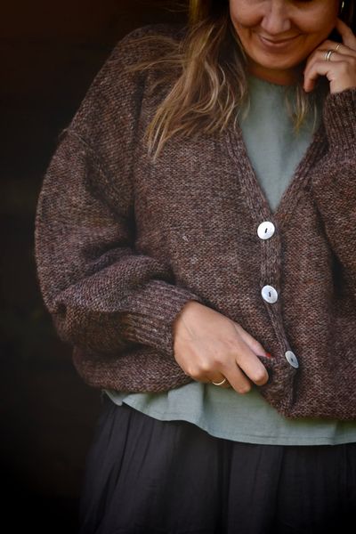 Hovedbilde Brun - Milli Strikket ...