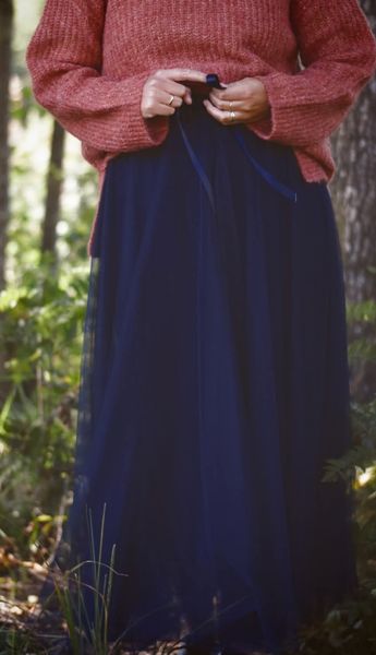 Hovedbilde Marineblå - Tulle Tyllskjørt