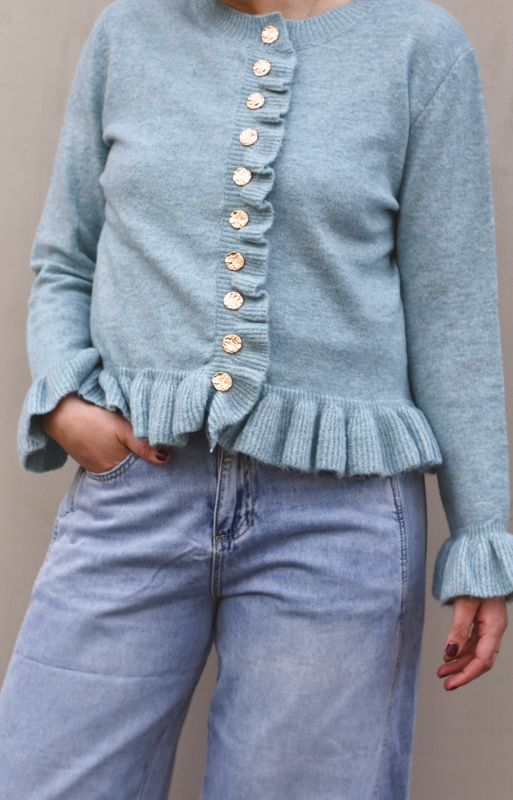 Blå - Astrid Cardigan