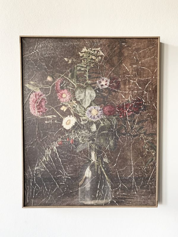 Bukett - Bilde m ramme