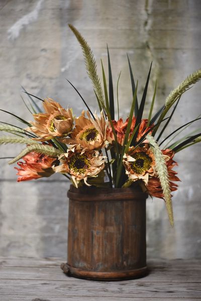 Hovedbilde Rust - Solsikke Papirblomst ...