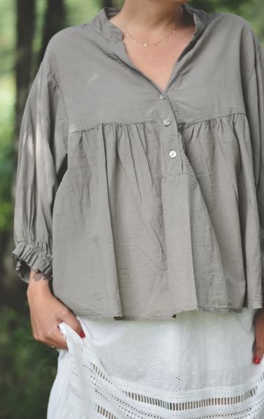 Hovedbilde Taupe - Boheme Bomulls Bluse