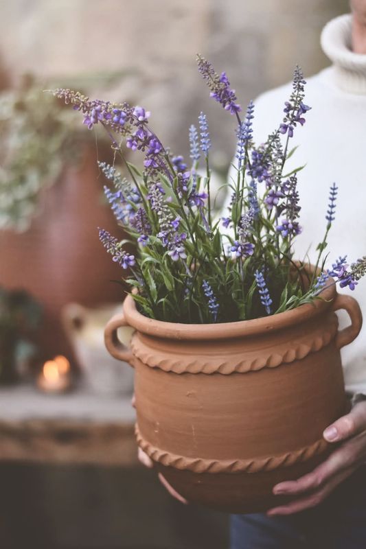 Lilla - Lavendel Kunstig