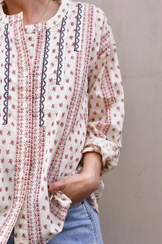 Off white - Constance Bluse