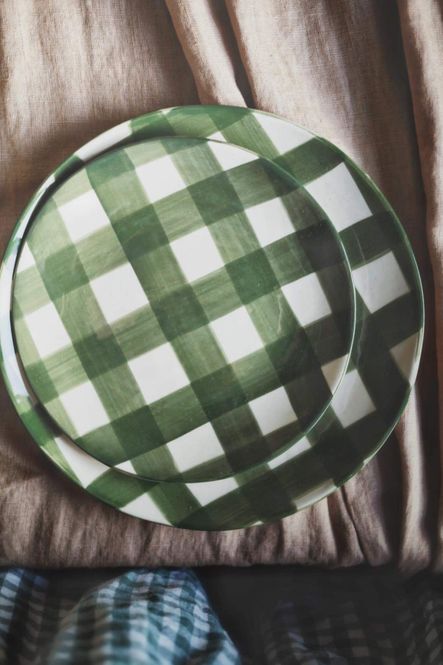 Hovedbilde Grønn/hvit - Gingham ...