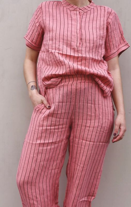 Rose Stripe - Melina Lin Topp