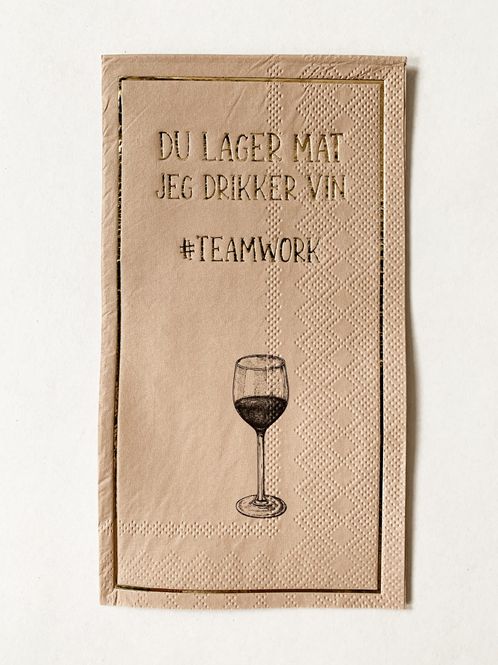 Hovedbilde Teamwork - Buffet Serviett